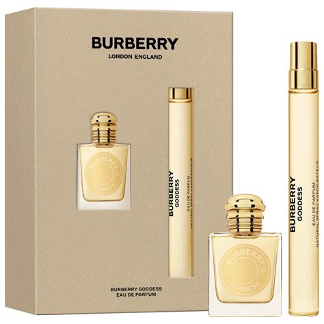 burberry mini parfum|mini burberry goddess gift set.